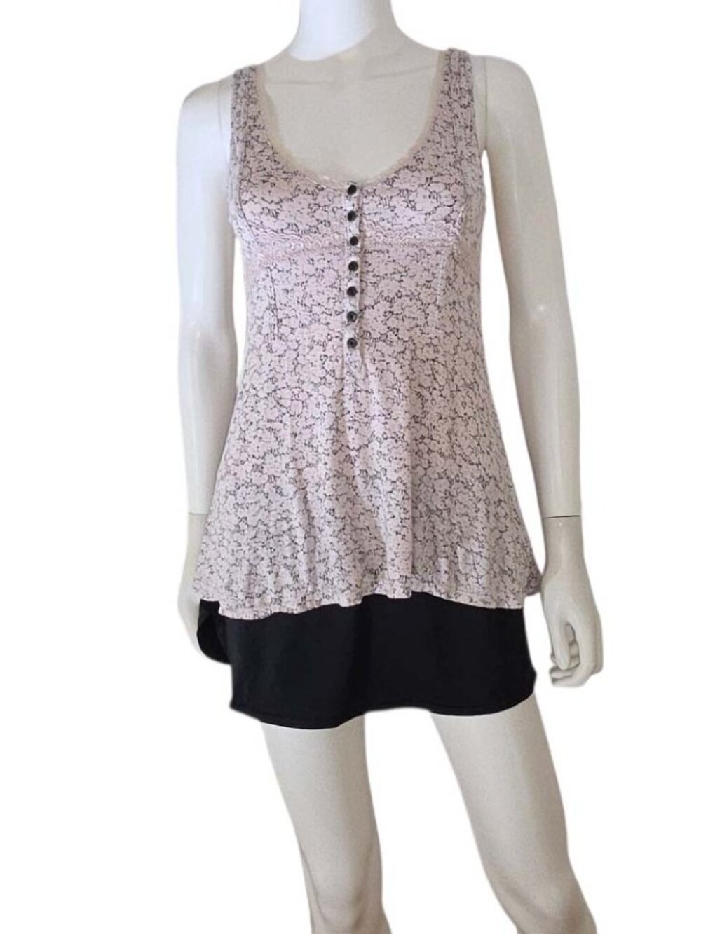 Free People Tunic Lace Top